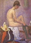 The Post of Woman Georges Seurat